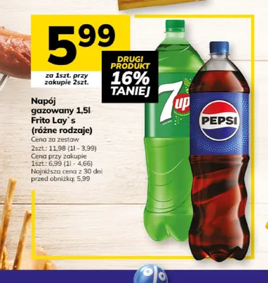 Napój gazowany 7UP promocja w Hitpol