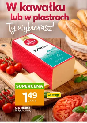 Ser żółty Morski SM Ryki promocja w Stokrotka