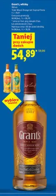 Whisky Grant's promocja w Lidl