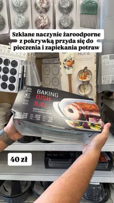 Szklane naczynie żaroodporne z pokrywką promocja w Pepco