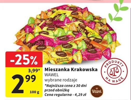 Mieszanka Krakowska promocja w Intermarche
