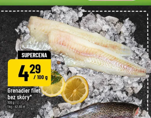 Grenadier filet bez skóry promocja w POLOmarket