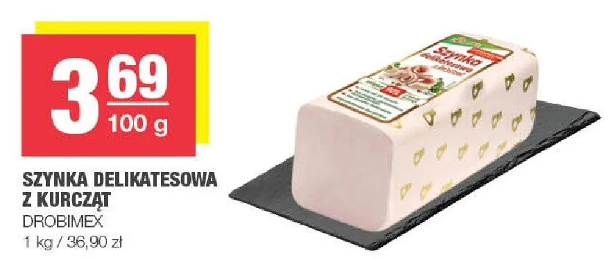 Szynka delikatesowa z kurczat promocja w SPAR