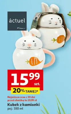 Kubek z kamionki promocja w Auchan