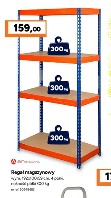 Regał magazynowy Ar Shelving promocja w Bricoman