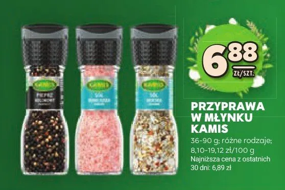 Przyprawa w młynku promocja w Stokrotka