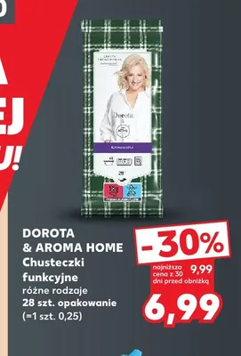 Chusteczki funkcyjne Dorota & Aroma Home promocja w Kaufland