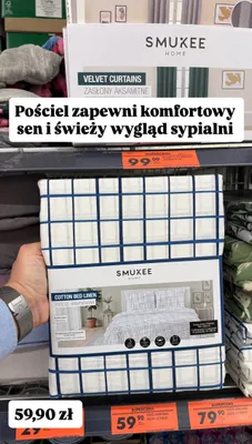 Pościel bawełniana 160 x 200 cm promocja w Biedronka