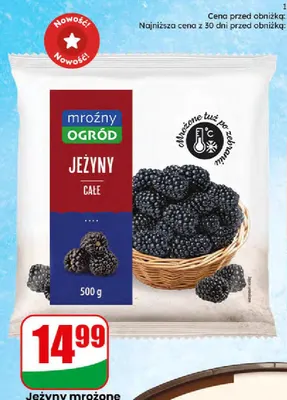 Jeżyny mrożone Mroźny Ogród promocja w Dino