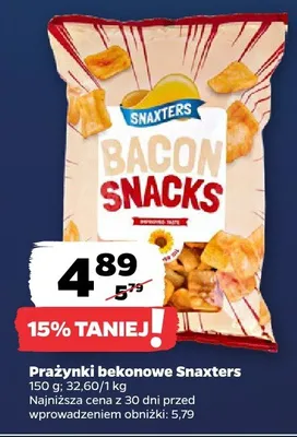 Prążynki bekonowe promocja w Netto