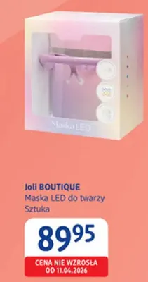 Maska LED do twarzy Joli Boutique promocja w Drogerie DM