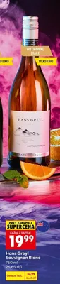Wino Hans Greyl Sauvignon Blanc promocja w Biedronka