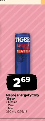 Napój energetyczny Tiger Classic promocja w Netto