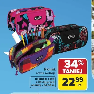 Piórnik Peterson promocja w Carrefour