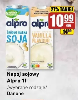 Napój sojowy o smaku waniliowym Alpro promocja w API Market