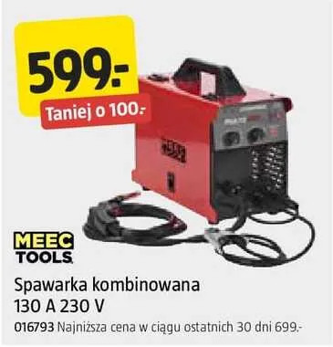 Spawarka kombinowana Meec Tools 130A 230V promocja w Jula