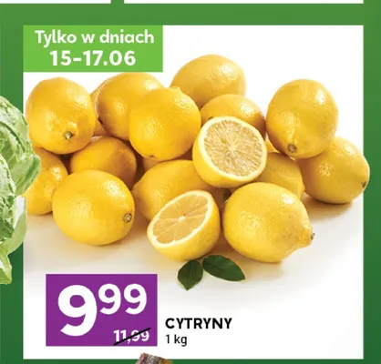 Cytryny promocja w Stokrotka
