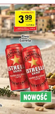 Piwo Estrella Damm promocja w Gram Market