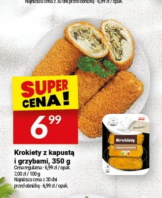 Krokiety z kapustą i grzybami Białecki Kuchnia promocja w Twój Market