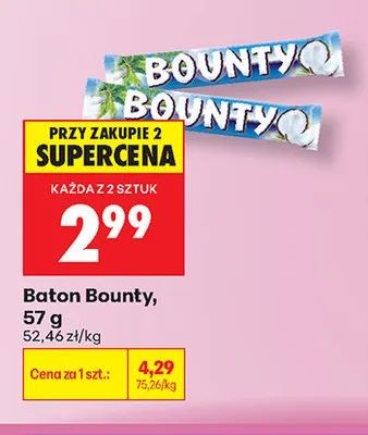 Baton Bounty promocja w Biedronka