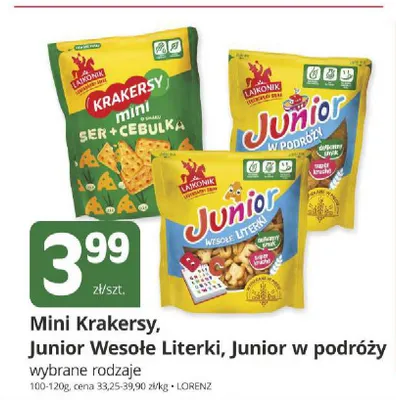Przekąska Junior w podróży Laikonik promocja w Marketvita