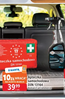 Apteczka samochodowa DIN 13164 Bottari promocja w Leclerc