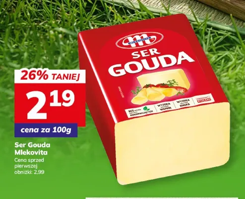 Ser Gouda Mlekovita promocja w Hitpol
