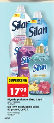 Płyn do płukania Silan Aromatherapy Magic Magnolia promocja w Biedronka