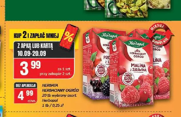 Herbata Herbaciany Ogród Prosta Natura Herbapol promocja w Chorten