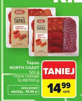 Tapas NORTH COAST promocja w Carrefour