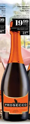 Wino musujące Prosecco Gatta Matta promocja w POLOmarket