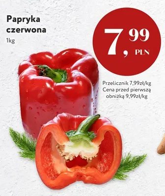 Papryka czerwona promocja w Market Point