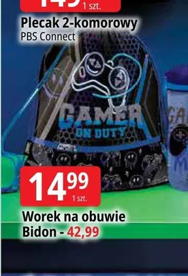 Worek na obuwie promocja w Leclerc