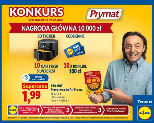 Przyprawa do Air Fryera Prymat promocja w Lidl