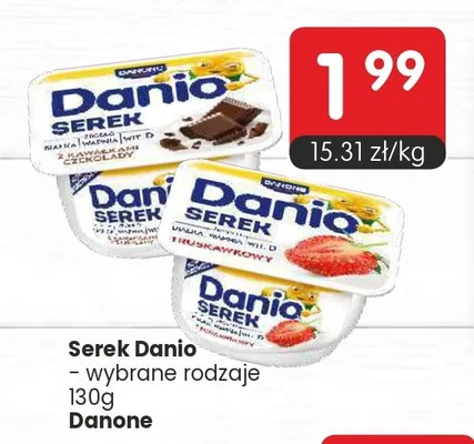 Serek homogenizowany Danio promocja w Market Point