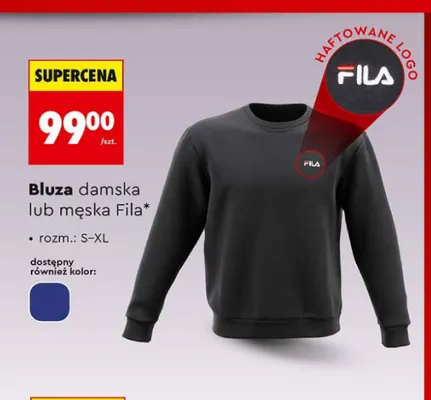 Bluza męska Fila promocja w Biedronka
