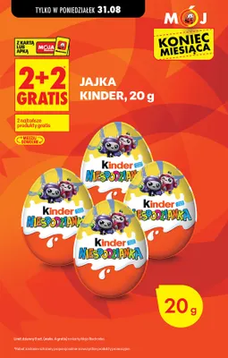 Jajko Kinder Niespodzianka promocja w Biedronka
