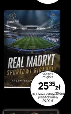 Książka Real Madryt Sportowi giganci promocja w Empik