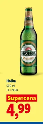 Piwo Holba promocja w Lidl