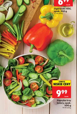Papryka trzy kolory promocja w Biedronka
