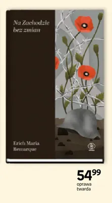 Książka Na Zachodzie bez zmian Erich Maria Remarque promocja w Empik