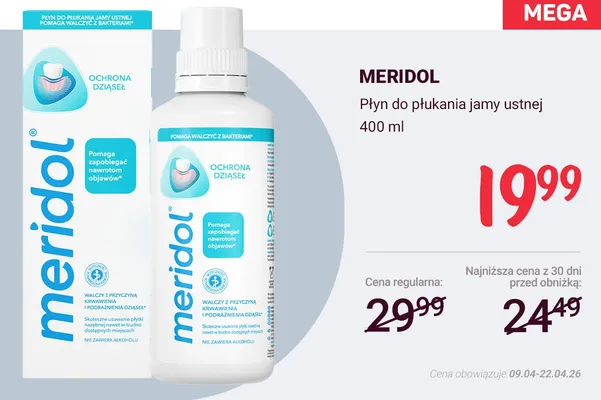 Płyn do płukania jamy ustnej promocja w Rossmann