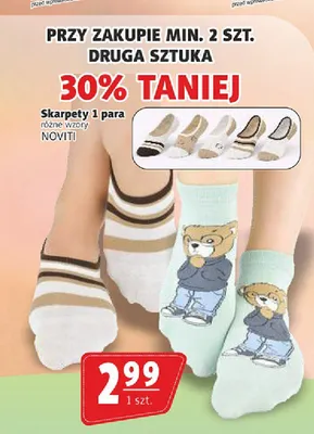 Skarpety NOVITI promocja w Prim Market