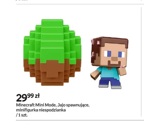 Minecraft Mini Mode jajo spawnujące minifigurka niespodzianka promocja w Empik