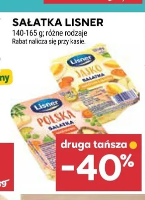 Sałatka Lisner promocja w Stokrotka