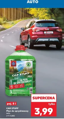 Płyn do spryskiwaczy letni Car Stuff promocja w Kaufland