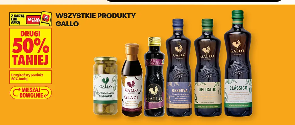 Oliwa z oliwek Clássico Gallo promocja w Biedronka