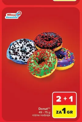 Donut promocja w Carrefour