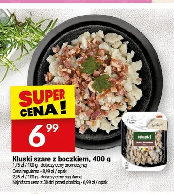 Kluski szare z boczkiem Kuchnia Białecki promocja w Twój Market