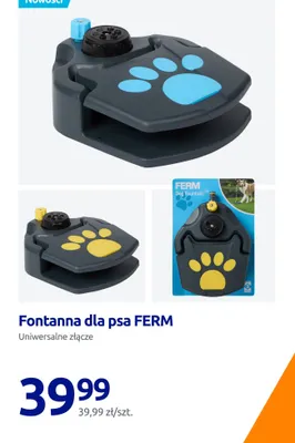 Fontanna dla psa promocja w Action
